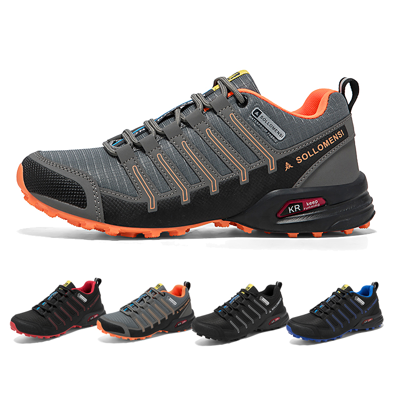 Anti Slip Trail Running Sneakers - Waterdichte wandelschoenen voor heren Outdoor trekkingsneakers