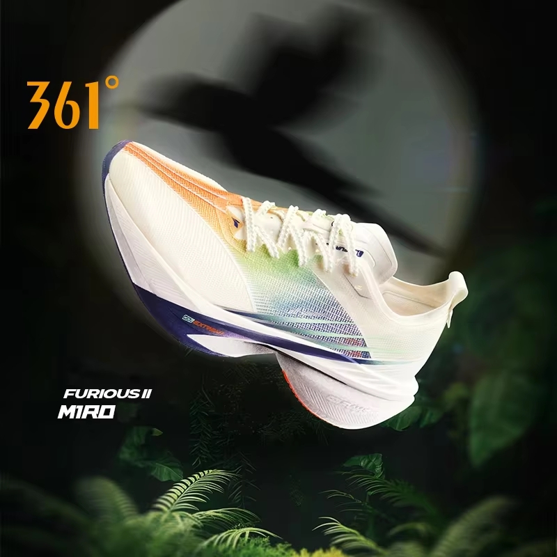 Carbon Plate Marathon Racing Shoes - 361 Degrees Furious 2.0 Heren Dames