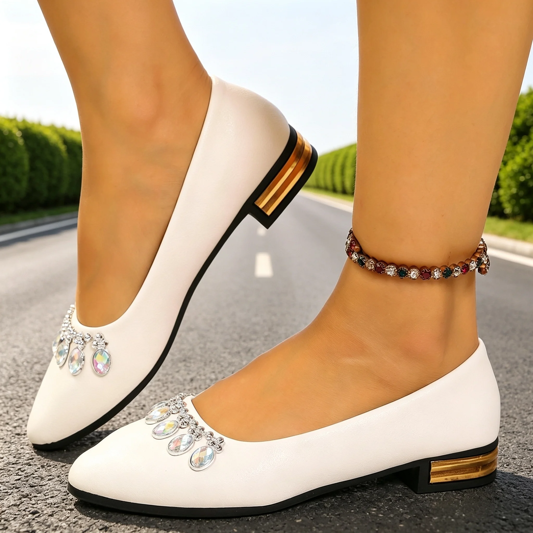 Sneakers - Dames Flats Pointed Toe Balletschoenen Plus