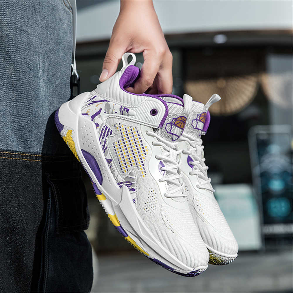 Knit Fabric Lace Up Sneakers - Hoge dames zomerboots van textiel, tennisschoenen,