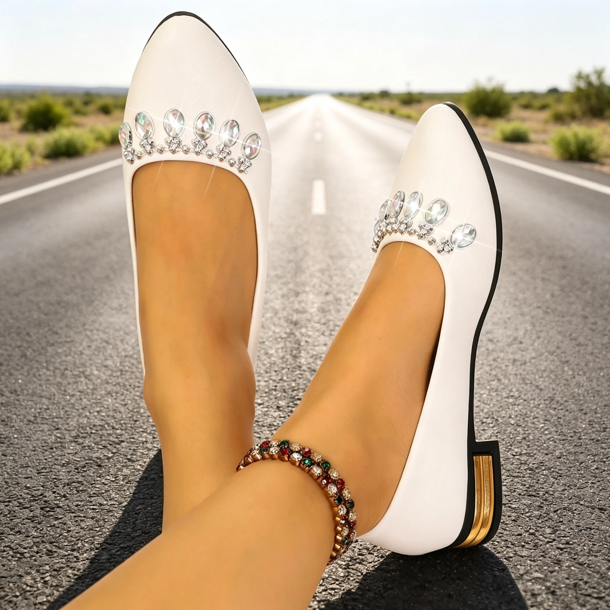Dames Flats Pointed Toe Ballet - Sneakers recensie en prijs