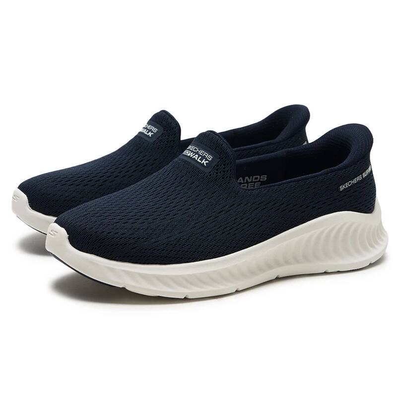 Skechers 125644-NVW Dames Slip - Knit Fabric Lace Up Sneakers recensie en prijs